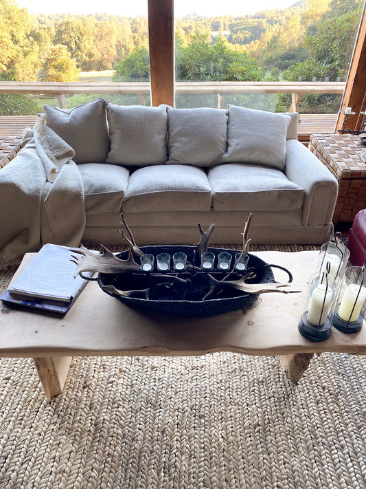 Mesa Ciprés Una Pieza Huapi