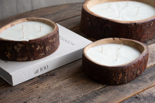 Vela de Soja M con Corteza Ensenada